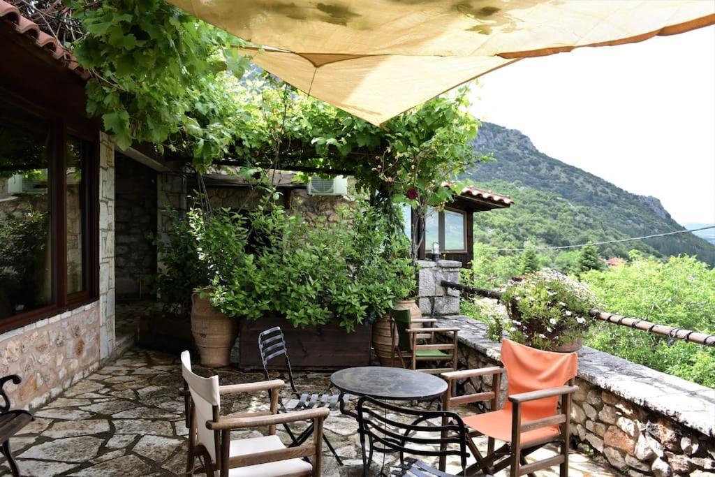 Μικρή Πέτρινη Μεζονέτα 2 Villa Lilaia Ngoại thất bức ảnh
